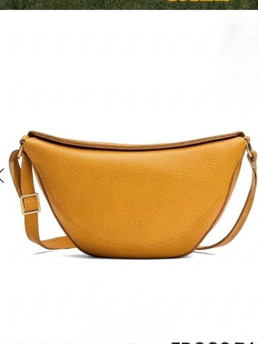 Like New Sunshine Leather Medium Koala Sling Bag